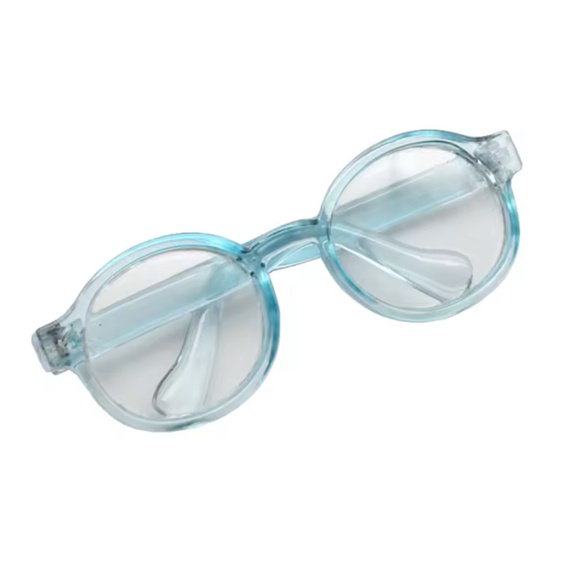 Labubu Glasses Eyewear - Blue Frame Clear Lens - Brand New - Picture 1 of 1